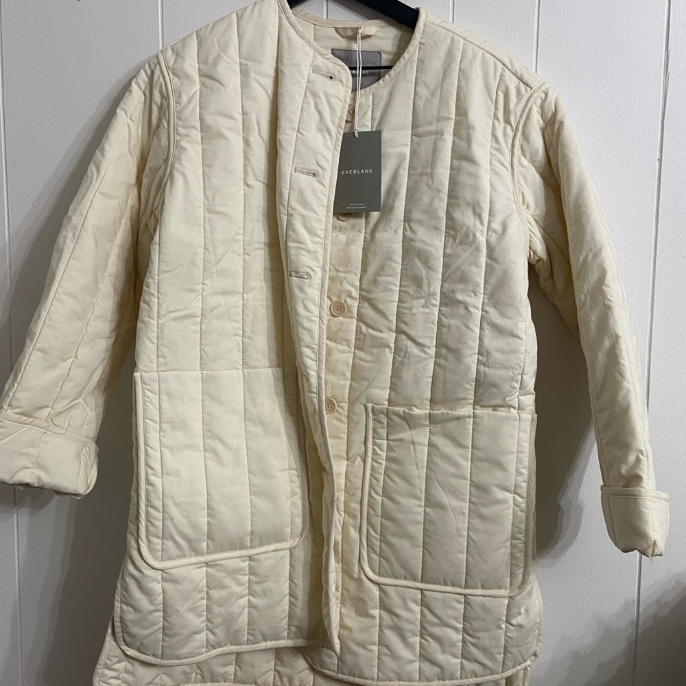 Everlane The Cotton Quilted Jacket